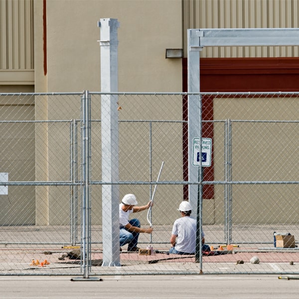 how much time can i lease the temporary fence for my building site or event in Lomita CA